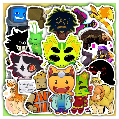 Regretevator Sticker Set