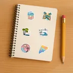 Beach Stickers thumbnail 5