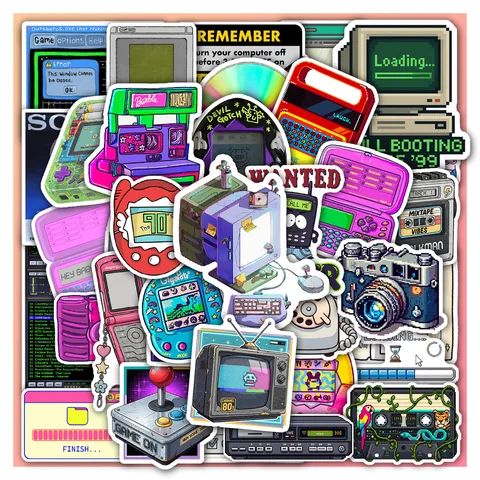 90s Tech Sticker