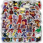 Cartoon Ninja Sticker Set thumbnail 1