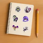 Miniatura 5 de Murder Uzi Drone Sticker Set