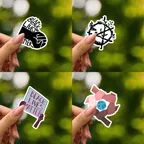 Black Rights Sticker Set thumbnail 2