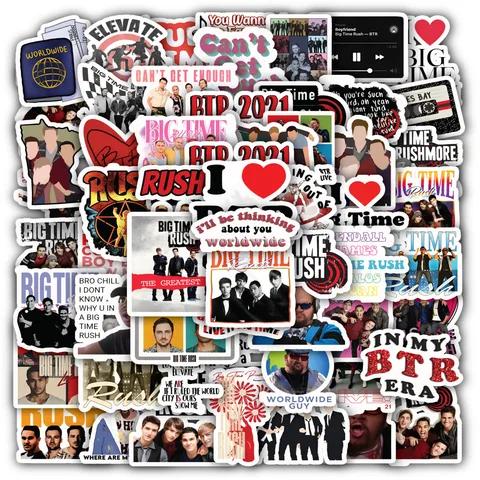 Big Time Rush Sticker Set