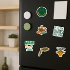 Miami Hurricane Sticker Set thumbnail 7