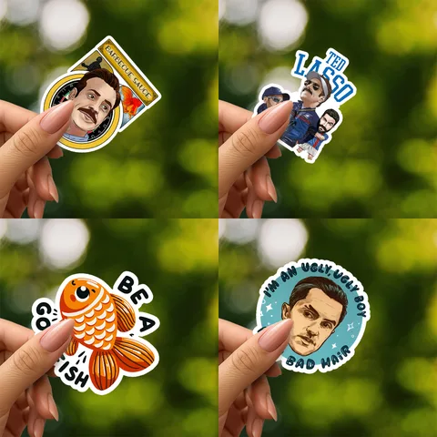 Be Curious not Judgmental Sticker Set
