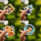 Miniatura 1 de Be Curious not Judgmental Sticker Set