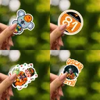 Oscar Piastri Sticker Set thumbnail 2