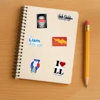 Liam Lawson Sticker Set thumbnail 5