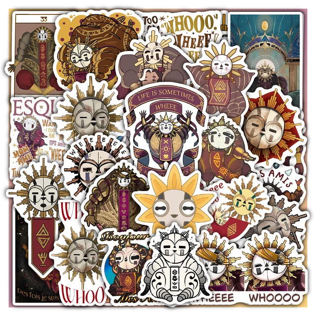 Esquie Wheee Whooo Sticker Set
