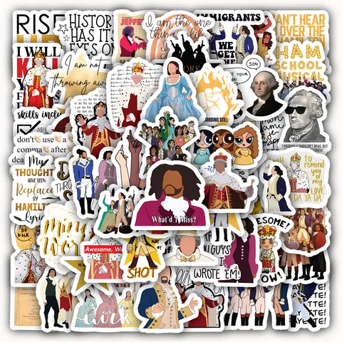 Hamilton Sticker Set