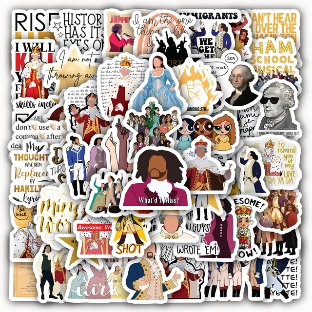 Hamilton Sticker Set