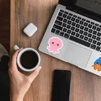 Cute Ocean Animals Stickers thumbnail 4