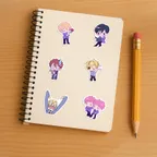 Ouran Host Club Sticker Set thumbnail 5