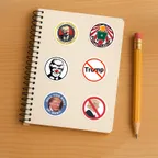 Anti Trump Sticker Set thumbnail 5