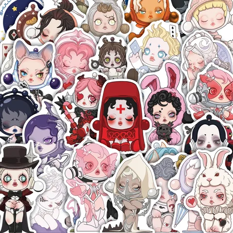 Skullpanda Sticker Set