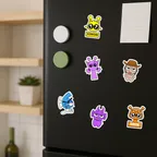 Cartoon Sprunki Sticker Set thumbnail 7