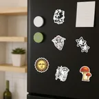 Occult Celestial Creepy Sticker Set thumbnail 7