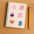 Disco Cowgirl Sticker Set thumbnail 5