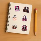 Miniatura 5 de Nezukos Sticker Set
