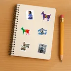 Football Goat Sticker Set thumbnail 5