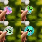 Alien Stickers, Ufo, Space Stickers thumbnail 2
