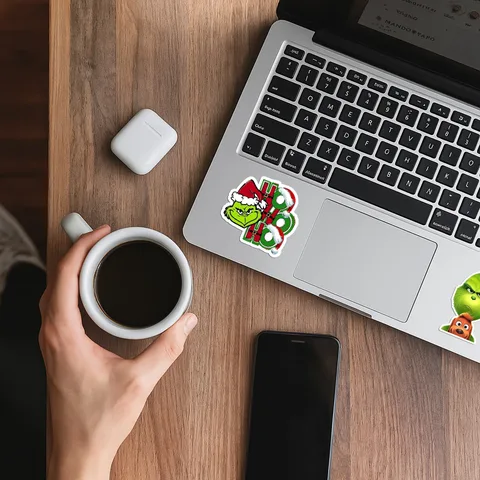 Grinch Sticker Set