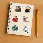 Funny Gun Sticker Set thumbnail 5
