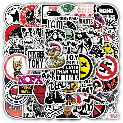 Punk Rock Sticker Set