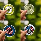 American 2nd Amendment Sticker Set thumbnail 2