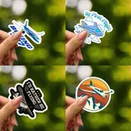 Airplane Sticker Set thumbnail 2