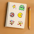 Pacman Sticker Set thumbnail 5
