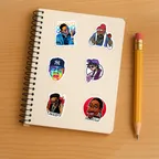 Rapper Mixed Sticker Set thumbnail 5