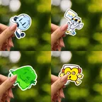 Miniatura 2 de Bfdi Sticker Set