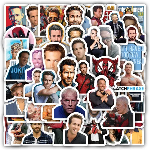 Ryan Reynolds Sticker Set