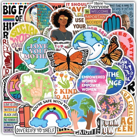 Social Justice Sticker Set