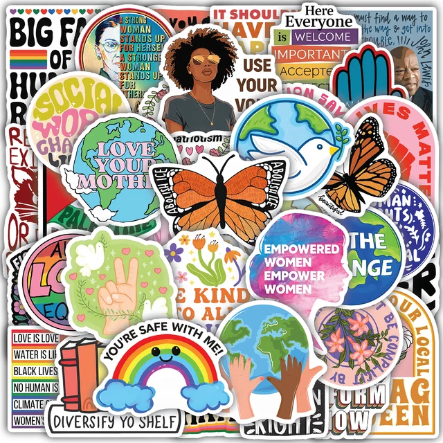 Social Justice Sticker Set