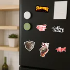 Horror Movie Logo Sticker Set thumbnail 7