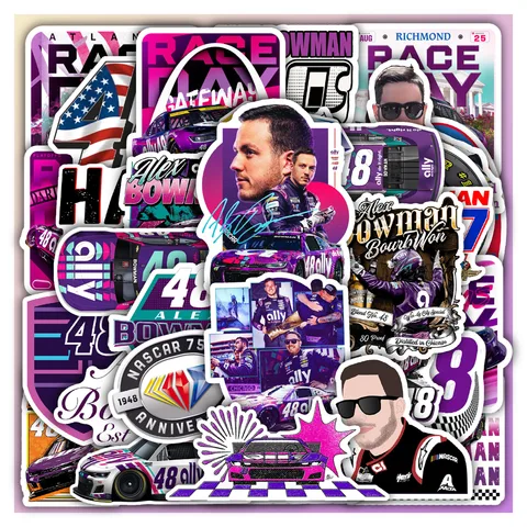 Alex Bowman Sticker Set