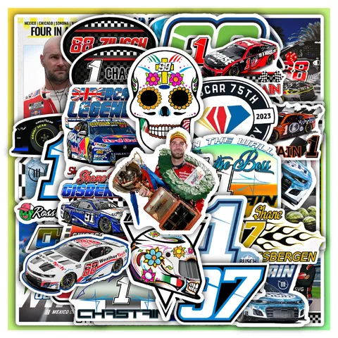 Trackhouse Racing Sticker Set