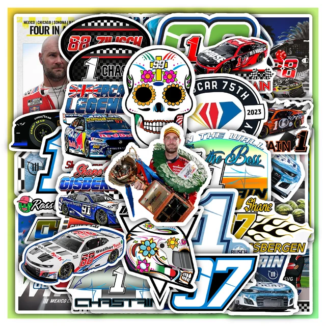 Trackhouse Racing Sticker Set