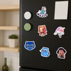 Kpdh Chibi Edition Sticker Set thumbnail 6
