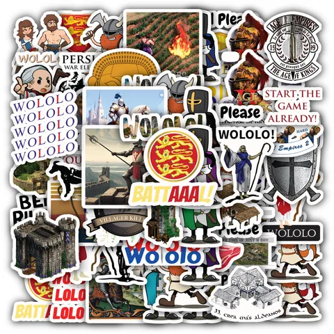Age of Empires Ii Sticker Set