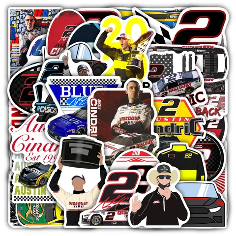 Austin Cindric Sticker Set