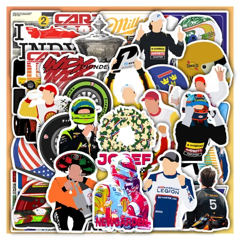 Indycar Sticker Set