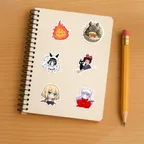 Japanese Cartoon Sticker Set thumbnail 5