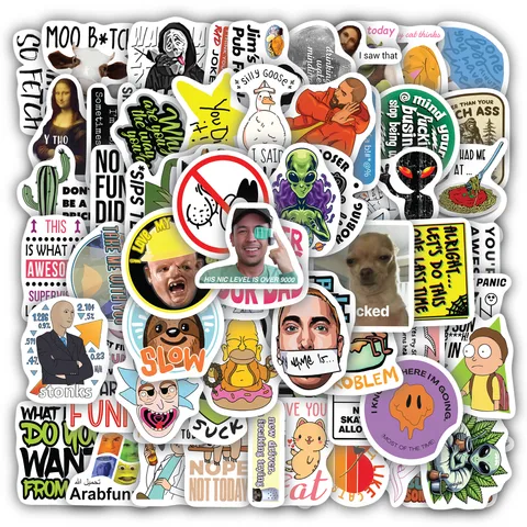 Hilarious Sticker Set