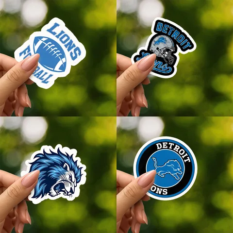 Detroit Lions Sticker Set