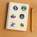 Philip J.fry Futurama Sticker Set thumbnail 5