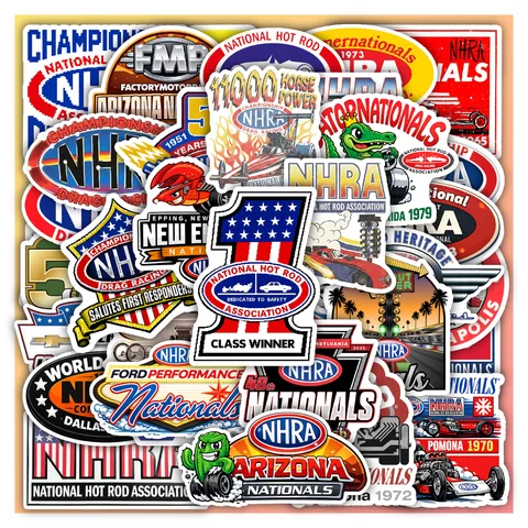 Nhra Sticker Set