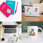 Dinosaur Sticker Set thumbnail 5